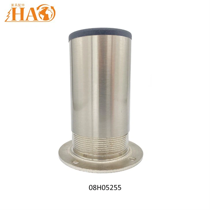 Baldų kojos nerūdijančio plieno sofos kojos su reguliuojamo aukščio funkcija